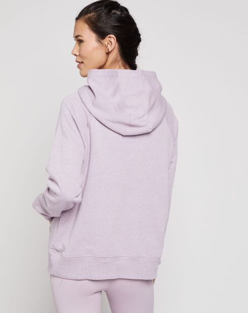 Sweat à capuche UA Rival Fleece violet parme