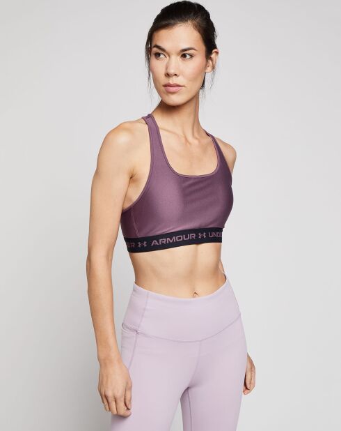 Brassière de sport technique Mid Crossback violet