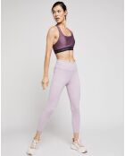 Brassière de sport technique Mid Crossback violet