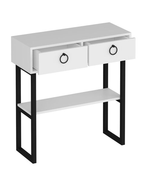 Console valeri blanche - 90x90x35.3 cm