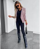 Blazer Lauren rouge/blanc