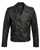 Perfecto en Cuir Tom noir