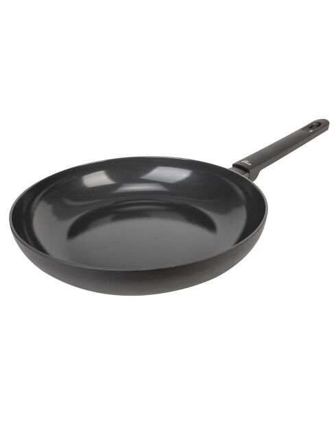 Vollschwarze Induktionsbratpfanne - 47x29x8 cm