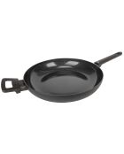 Vollschwarze Induktionsbratpfanne - 58x34x8 cm