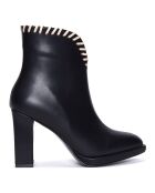 Bottines San José noires - Talon 9 cm