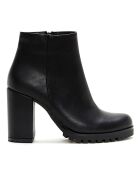 Bottines Abuja noires - Talon 9 cm