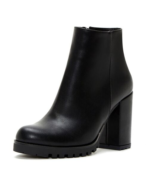 Bottines Abuja noires - Talon 9 cm