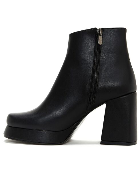 Schwarze Stiefel von Apia - 9 cm Absatz