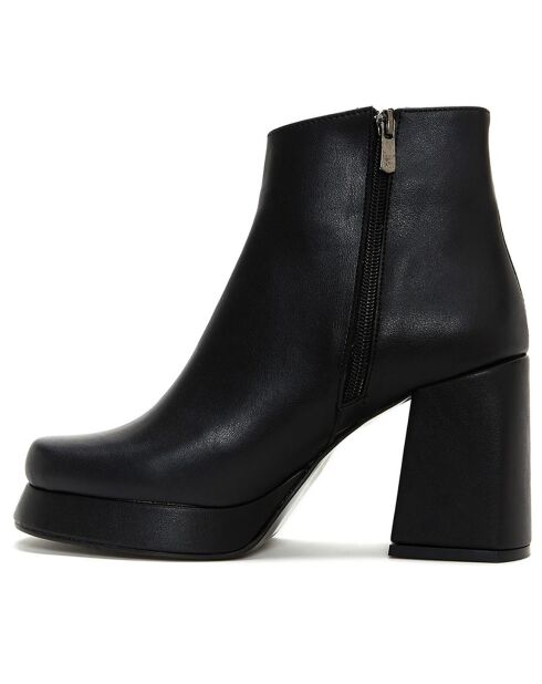 Bottines Apia noires - Talon 9 cm