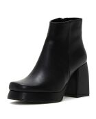 Bottines Apia noires - Talon 9 cm