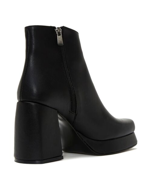 Bottines Apia noires - Talon 9 cm