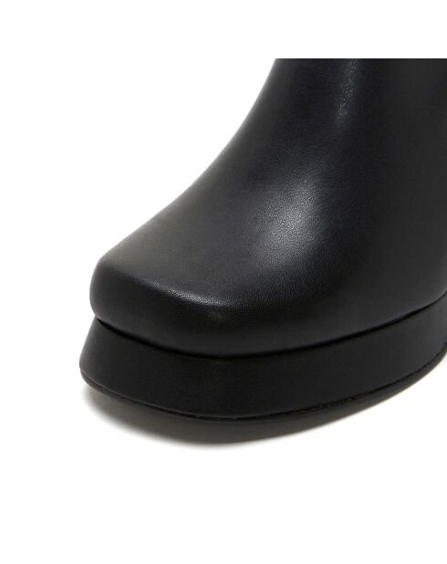 Schwarze Stiefel von Apia - 9 cm Absatz