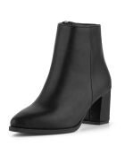 Bottines Kaboul noires - Talon 6 cm