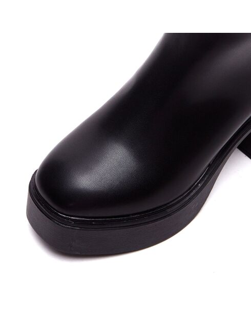 Bottines Havana noires - Talon 9 cm