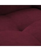 Canapé Velours Nico 2 Places rouge - 170x108x100 cm