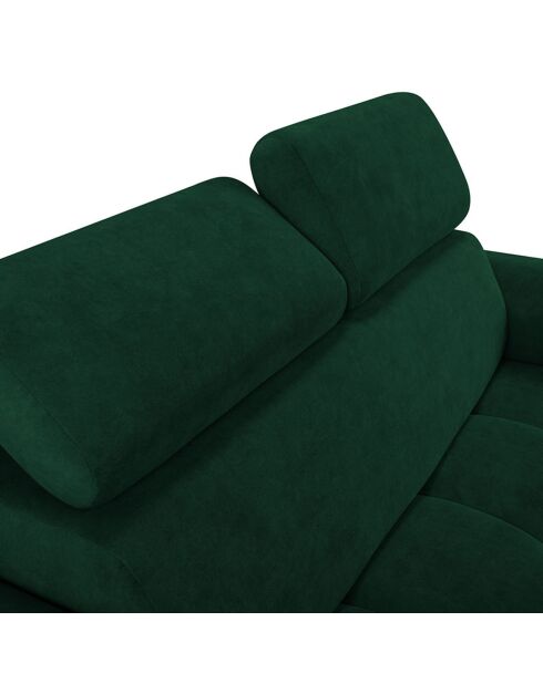 Canapé Velours Nico 2 Places vert - 170x108x100 cm