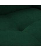 Canapé Velours Nico 2 Places vert - 170x108x100 cm