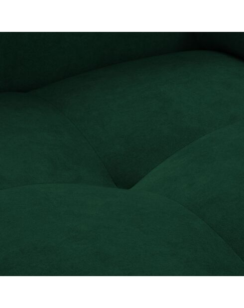 Canapé Velours Nico 2 Places vert - 170x108x100 cm