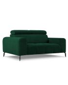 Canapé Velours Nico 2 Places vert - 170x108x100 cm