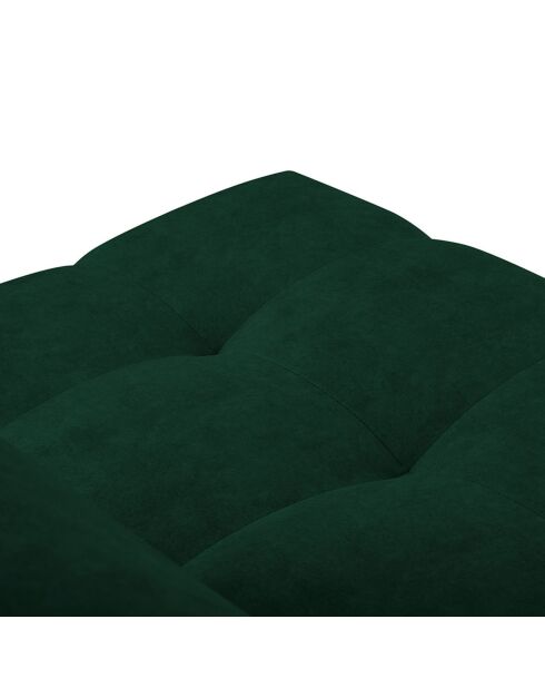 Canapé D'Angle Droit Velours Nico 4 Places vert - 253x164x100 cm