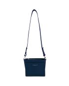 Sac bandoulière en Cuir Fidèle marine - 20x17x7 cm