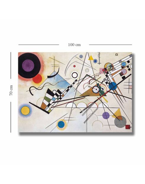 Toile décorative Toile Vasili Kandinsky - 70x100 cm