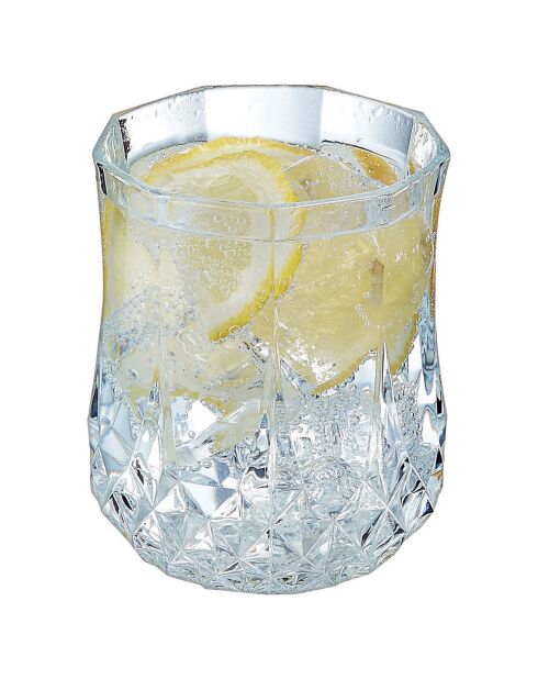 6 Verres bas Longchamp - 23 cl