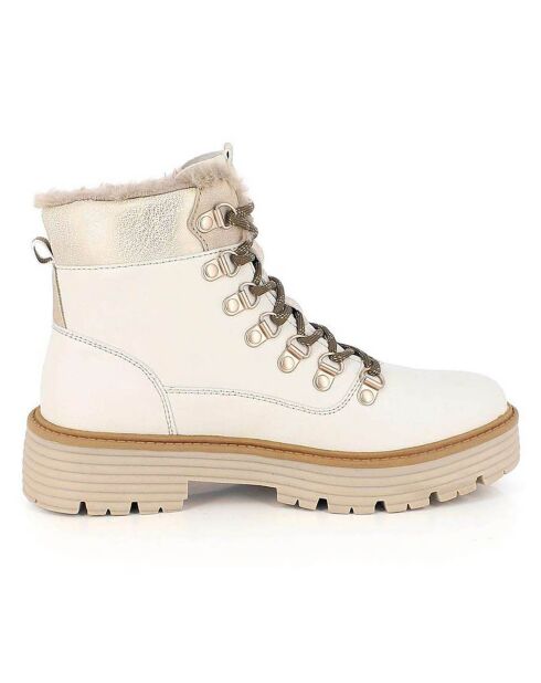 Bottines Hannah blanches