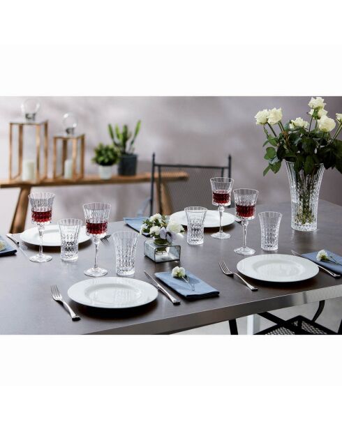 6 Verres hauts Lady Diamond - 36 cl