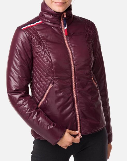 Veste intermédiaire Verglas bordeaux