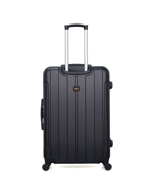 Valise Long Séjour 4 roues simples Napoli - C  75 cm noire