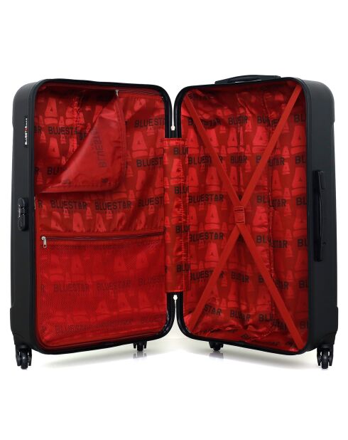 Valise Long Séjour 4 roues simples Napoli - C  75 cm noire