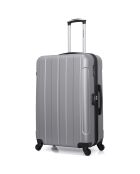 Napoli Langstreckenkoffer mit 4 Rädern, Einrad, C 75 cm, grau
