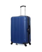 Napoli Langstreckenkoffer mit 4 Rädern und Einrad, C 75 cm, blau