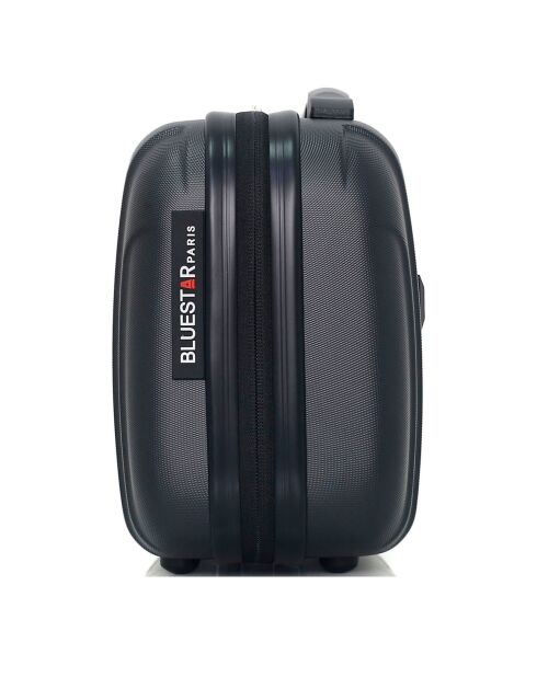 3 Valises 4 roues simples 55/65/75 cm & Vanity Napoli  noirs