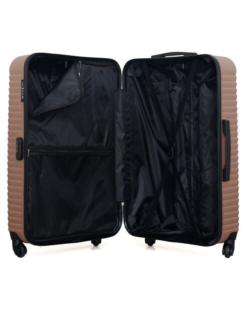 4 Einradkoffer Lena- M 46/55/65/75 cm roségold
