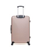 Lena Long-Stay-Koffer mit 4 Rädern und Rollen, 75 cm, Roségold
