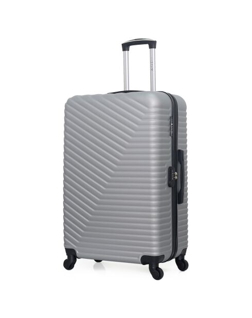 4 Einradkoffer Lena- M 46/55/65/75 cm grau