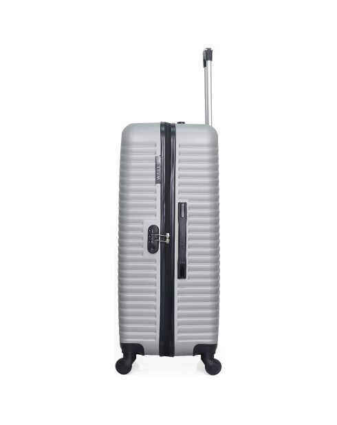 4 Einradkoffer Lena- M 46/55/65/75 cm grau