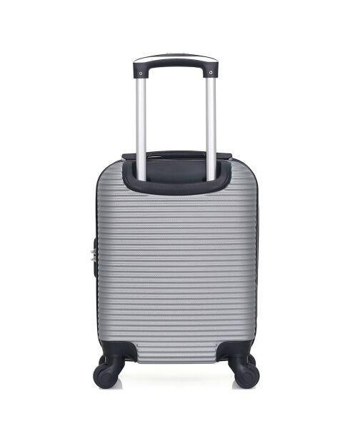 4 valigie a ruota singola London- M 46/55/65/75 cm argento