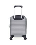 XXS 4 Einzelräder London 46 cm grauer Kabinenkoffer