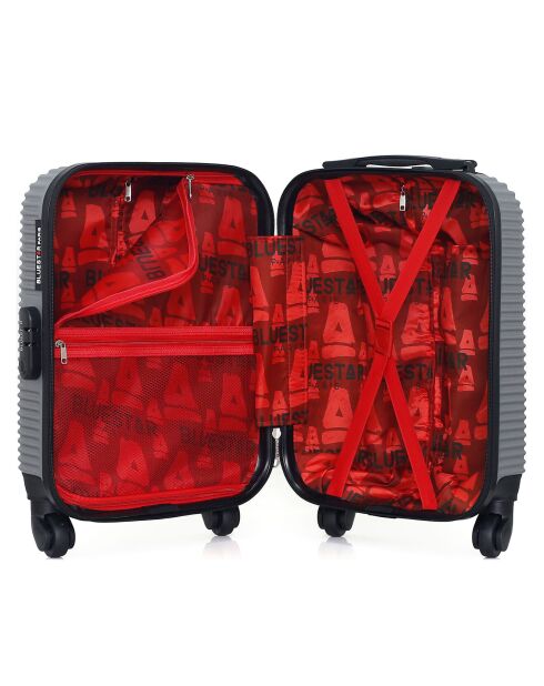 XXS 4 Einzelräder London 46 cm grauer Kabinenkoffer