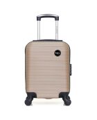 XXS Kabinenkoffer 4 Einzelräder London 46 cm beige