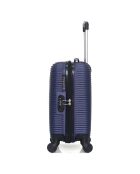 4 Einradkoffer London- M 46/55/65/75 cm marineblau