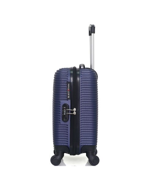 4 Einradkoffer London- M 46/55/65/75 cm marineblau