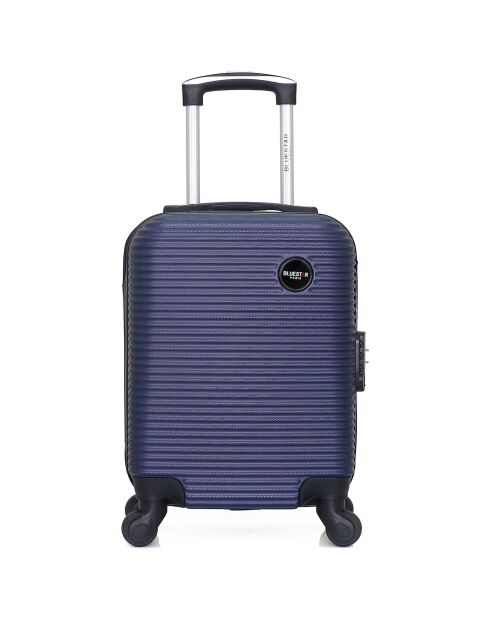 XXS 4 enkele wielen London 46 cm blauwe cabinekoffer