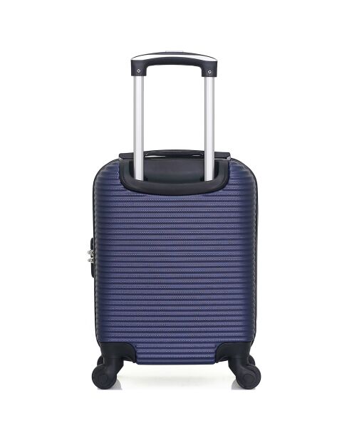 XXS 4 enkele wielen London 46 cm blauwe cabinekoffer