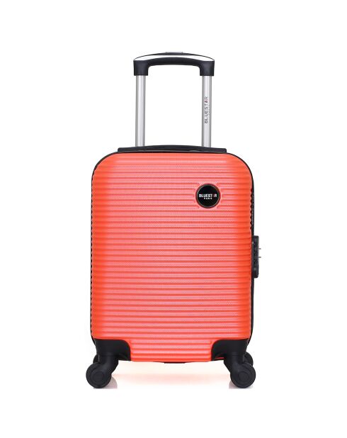 4 Einradkoffer London- M 46/55/65/75 cm korallenrot