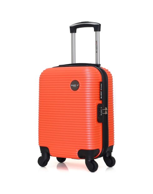 4 Einradkoffer London- M 46/55/65/75 cm korallenrot