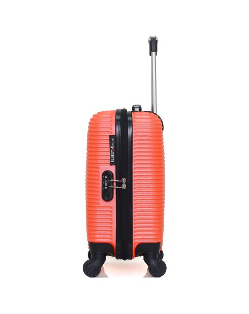 4 Einradkoffer London- M 46/55/65/75 cm korallenrot